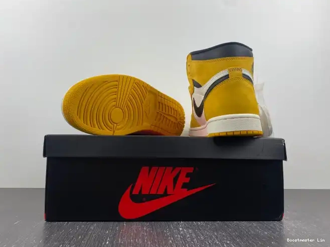 Boostmaster lin Yellow DZ5485-701 Jordan High Ochre 1 OG Air 0509